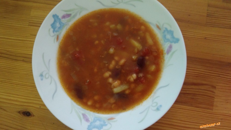 Výborná polévka co dům dal