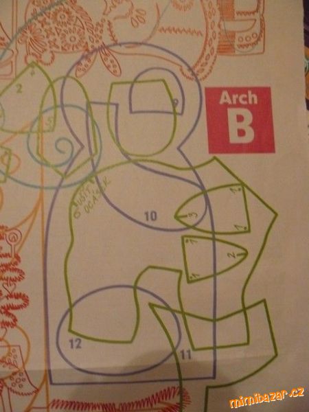 * strihy * šijací stroj,panička v klobuku, myška