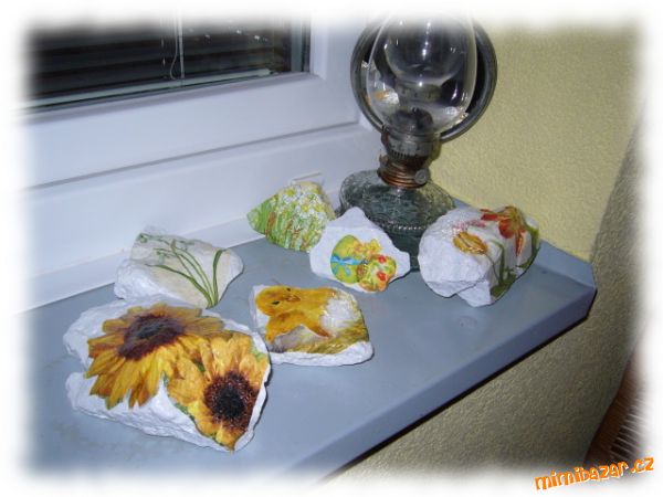Decoupage - kameny
