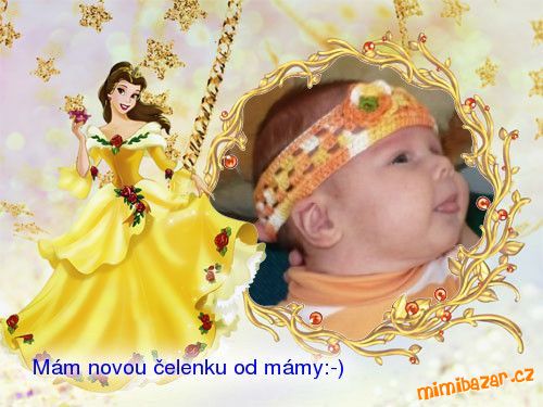 Jednoduchá čelenka pro začátečnice...jako jsem já:-D