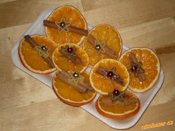 Pomerančíkové ozdůbky