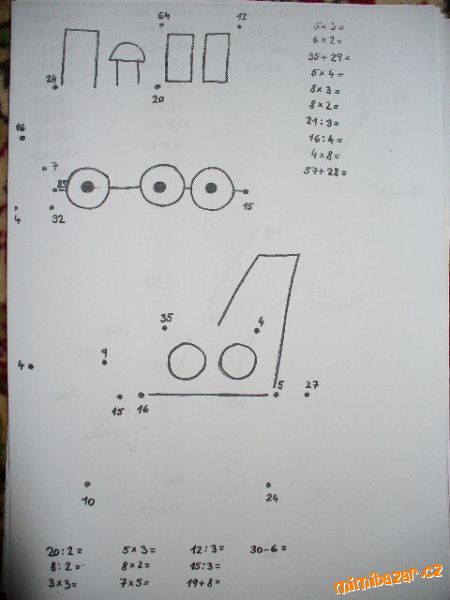 matematické spojovačky ( učení hrou )
