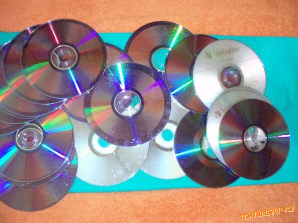 Využití prasklých a poškrábaných dvd