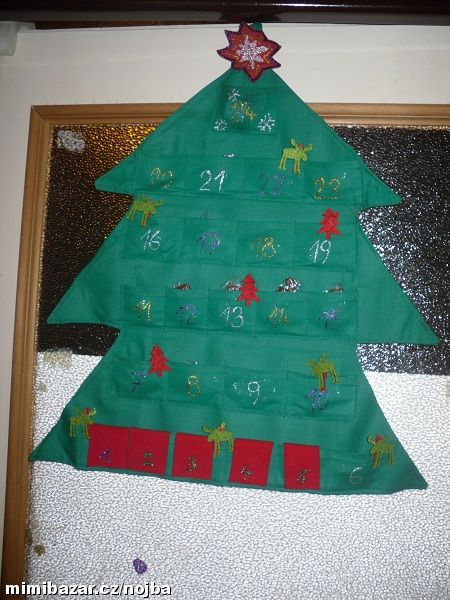 nápady k nezaplacení adventní kalendář