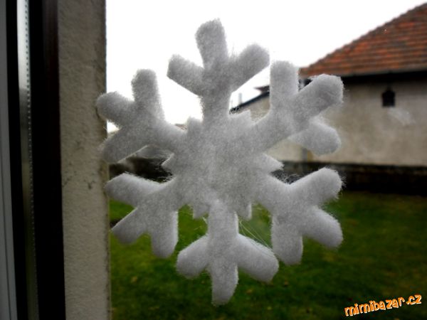 vianočná dekorácia - vločka
