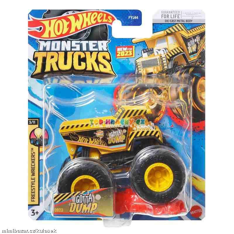 Prodám Hot Wheels Monster Trucks Gotta Dump Praha Mimibazar cz