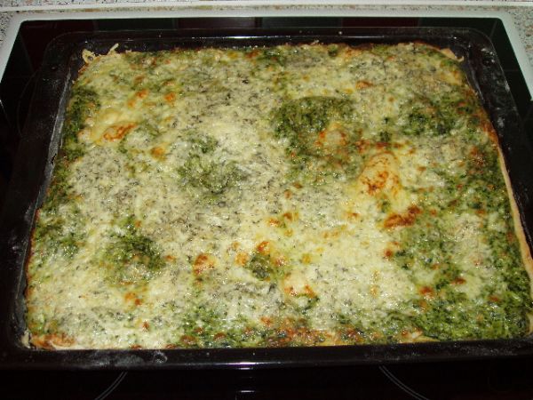 ŠPENÁTOVÁ PIZZA