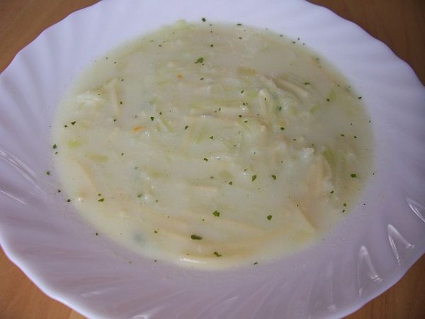 Polévka z kedlubny