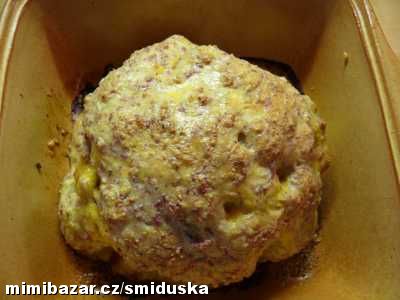 Zapečená květáková hlava