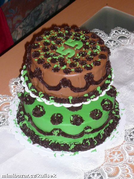 Patrový domino dortík