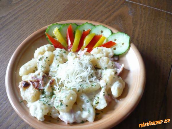 SMETANOVÉ GNOCCHI