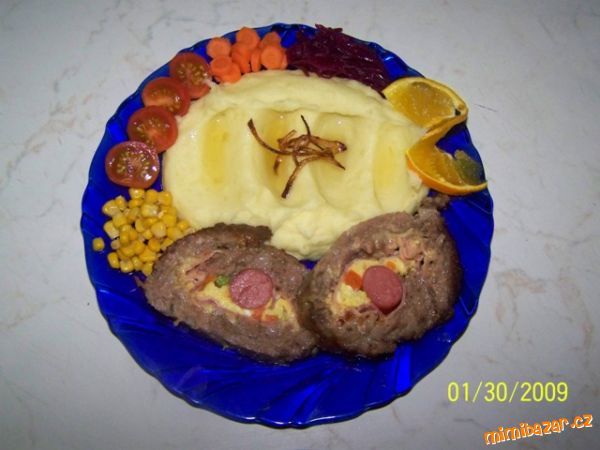 Roláda z mletého masa