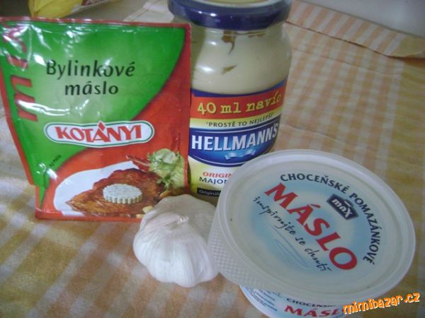 Česneková pomazánka