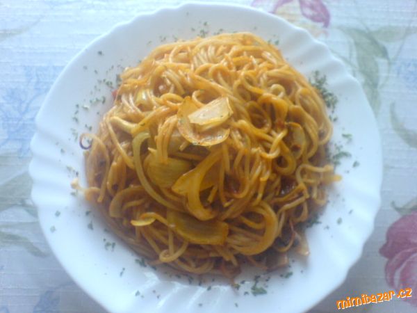 Zapečené špagety