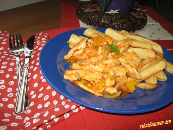 JEDNODUCHÝ RECEPT NA KUŘECÍ MASO