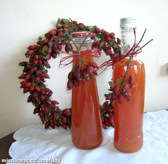 šípkový sirup