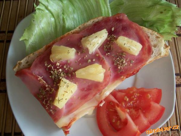 Zapečená bagetka