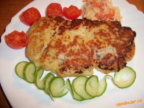Kotlet v bramborovém těstě