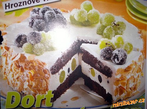 Dort s hroznovým vínem