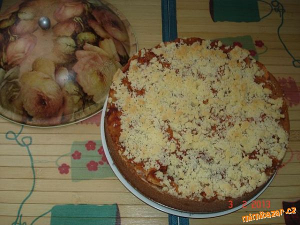 Jablkový koláč bez vajec