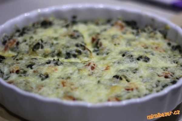 Zapečený špenát - Jamie Oliver