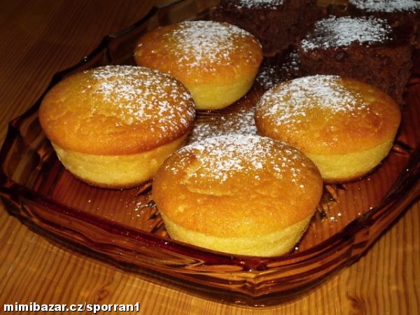 Bezlepkové citronové muffiny