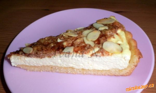 Tvarohový koláč se skořicovou polevou