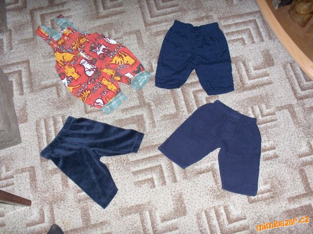 kalhoty + tepláčky vel.56/62