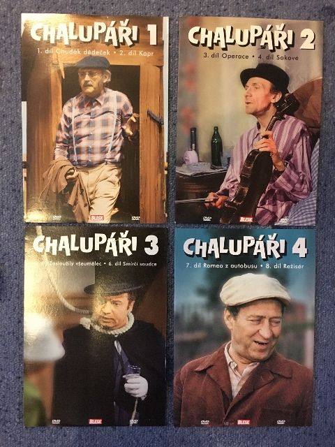 Obrázek k inzerátu: Chalupáři _ série 1, 2, 3, 4,