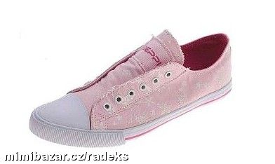 PLÁTĚNÉ TENISKY RÚŽOVÉ