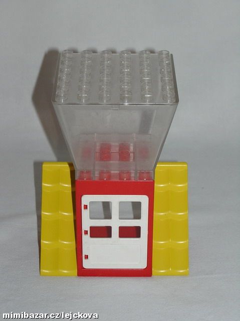 LEGO DUPLO plexi kabina/ rozhledna / věž na střeše