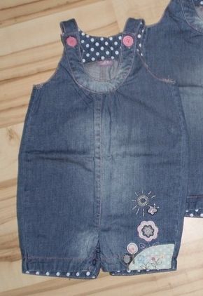 1 x kraťásky, kraťasy s laclem nejen na léto