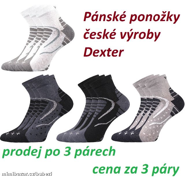 Pánské ponožky prodyšné DEXTER