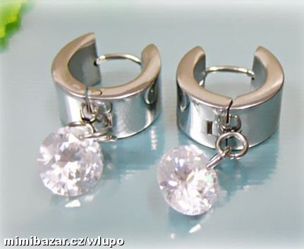 NÁDHERNÉ NÁUŠNICE Z CHIRURGICKÉ OCELI-SKLADEM