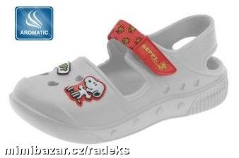 DĚTSKÉ SANDÁLY, SANDÁLKY S VÚNÍ