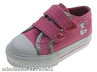 DĚTSKÉ PLÁTĚNÉ TENISKY