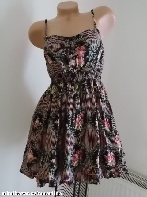 Atmosphere šaty s pružným pasem V. 40