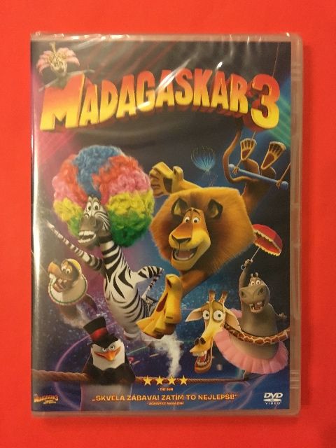 Madagaskar 3, DVD