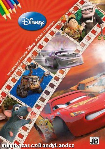 JIRI MODELS Omalovánky A4 Disney film
