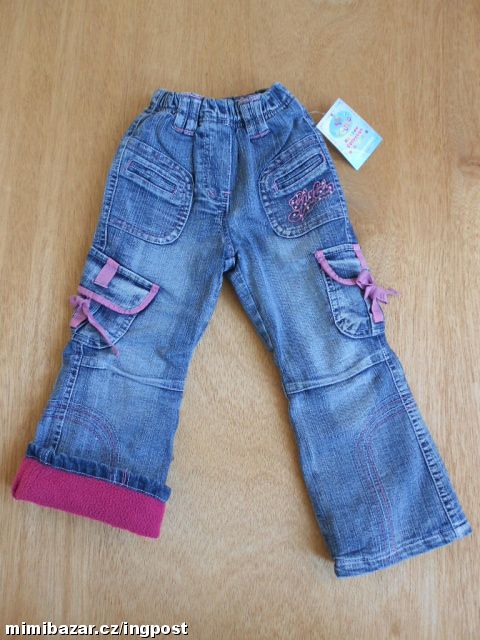 AKCE - FLEECEM ZATEPLENÉ RIFLE - KALHOTY -NÁDHERNÉ