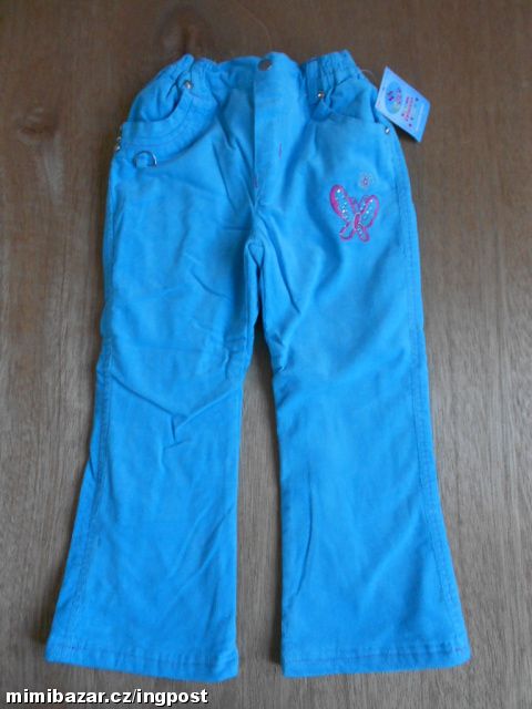 AKCE - ZATEPLENÉ MANŠESTRÁKY - kalhoty /K2884/