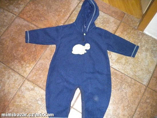 overal fleec vel.68-74