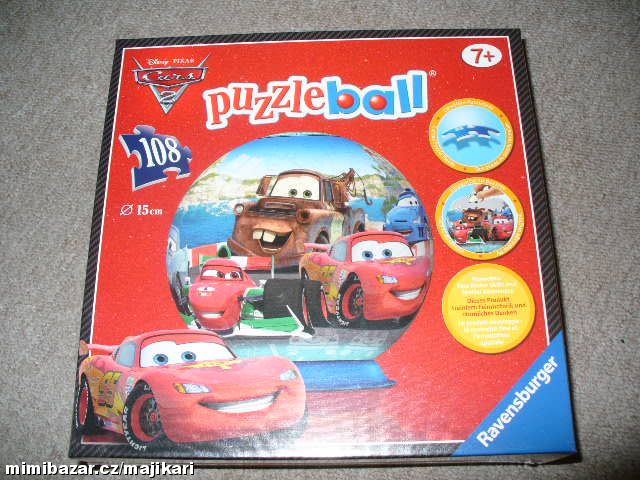 Puzzleball Cars Ravensburger 108 dílků