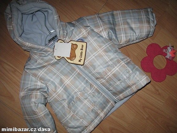 BUNDA ZIMNÍ BUNDIČKA ZN. MY LITTLE BEAR >6měS 68