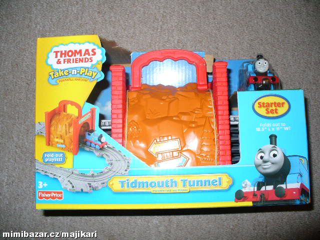 Tidmouth tunel Mašinka Tomáš Fisher Price