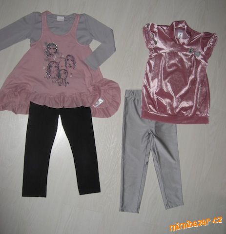 2x slavnostní komplet - 5 kusů NEXT + C&A 4-6 let