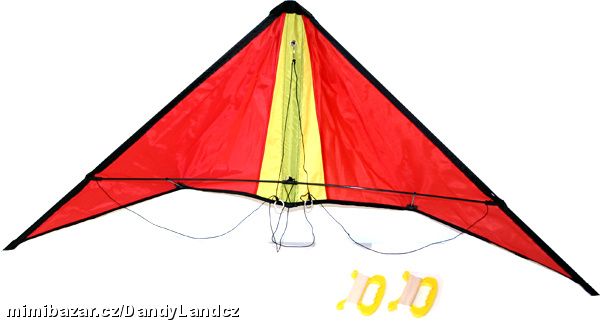 Drak rogalo nylon létající 127 x 38 cm