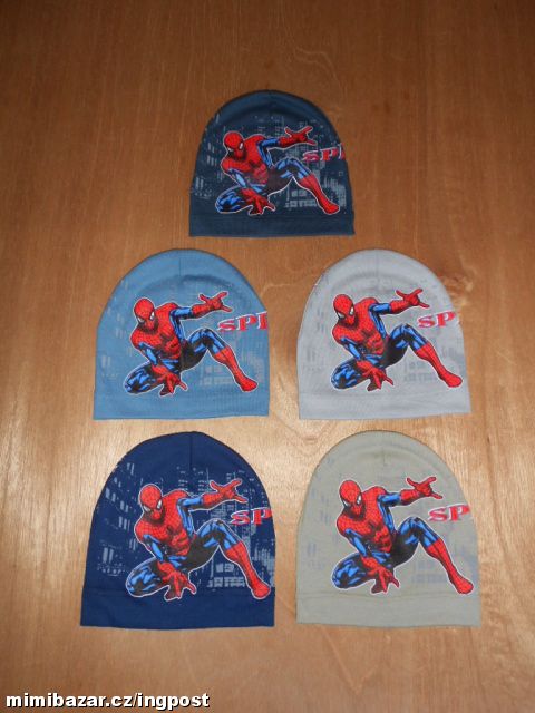 ČEPICE SE SPIDERMANEM vel. 3-6 LET /K2012/