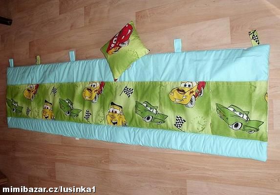 KAPSÁŘ TYRKYSOVÝ + KAPSY CARS ZELENÉ + POLŠT.ZDARMA