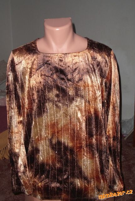 BATIKOVANÁ HALENKA Z C&A, vel. XL